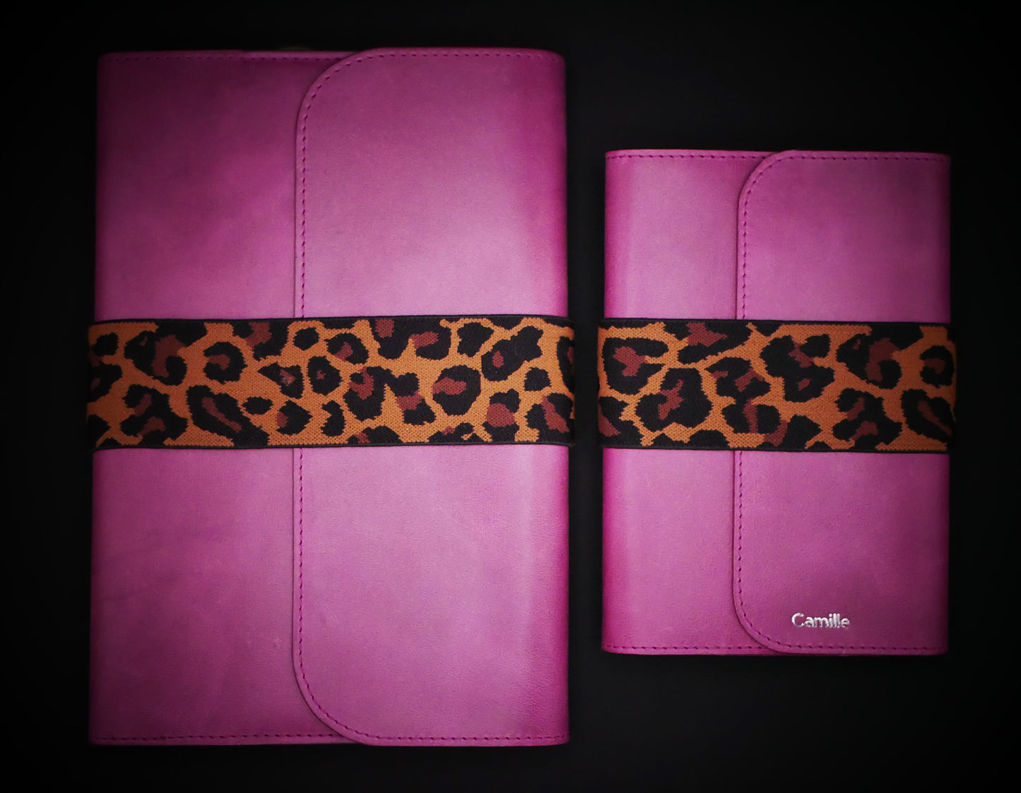 Carnet en cuir Gloria - Fabrication artisanale française - Idéal pour voyageurs & écrivains