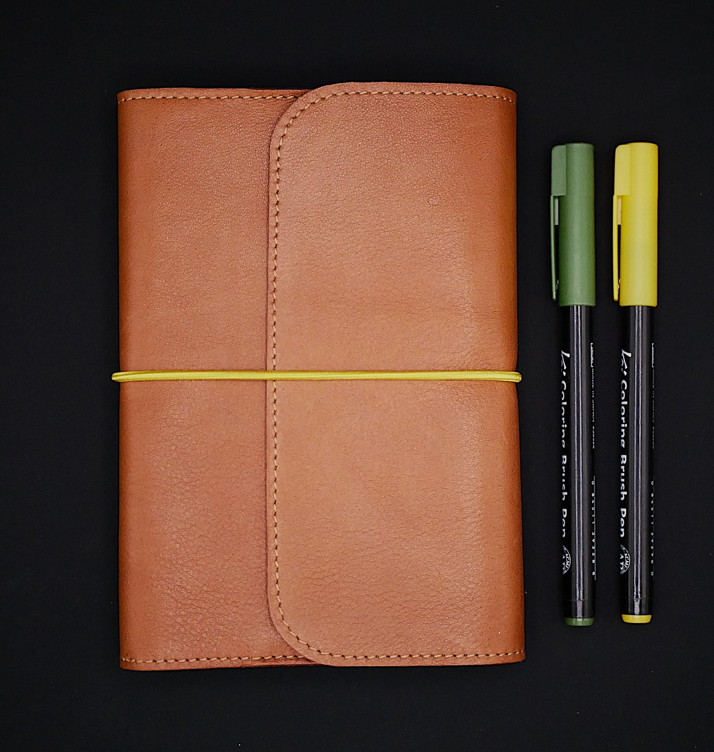 Carnet en cuir Suzanne - Fabrication artisanale française - Idéal pour voyageurs & écrivains
