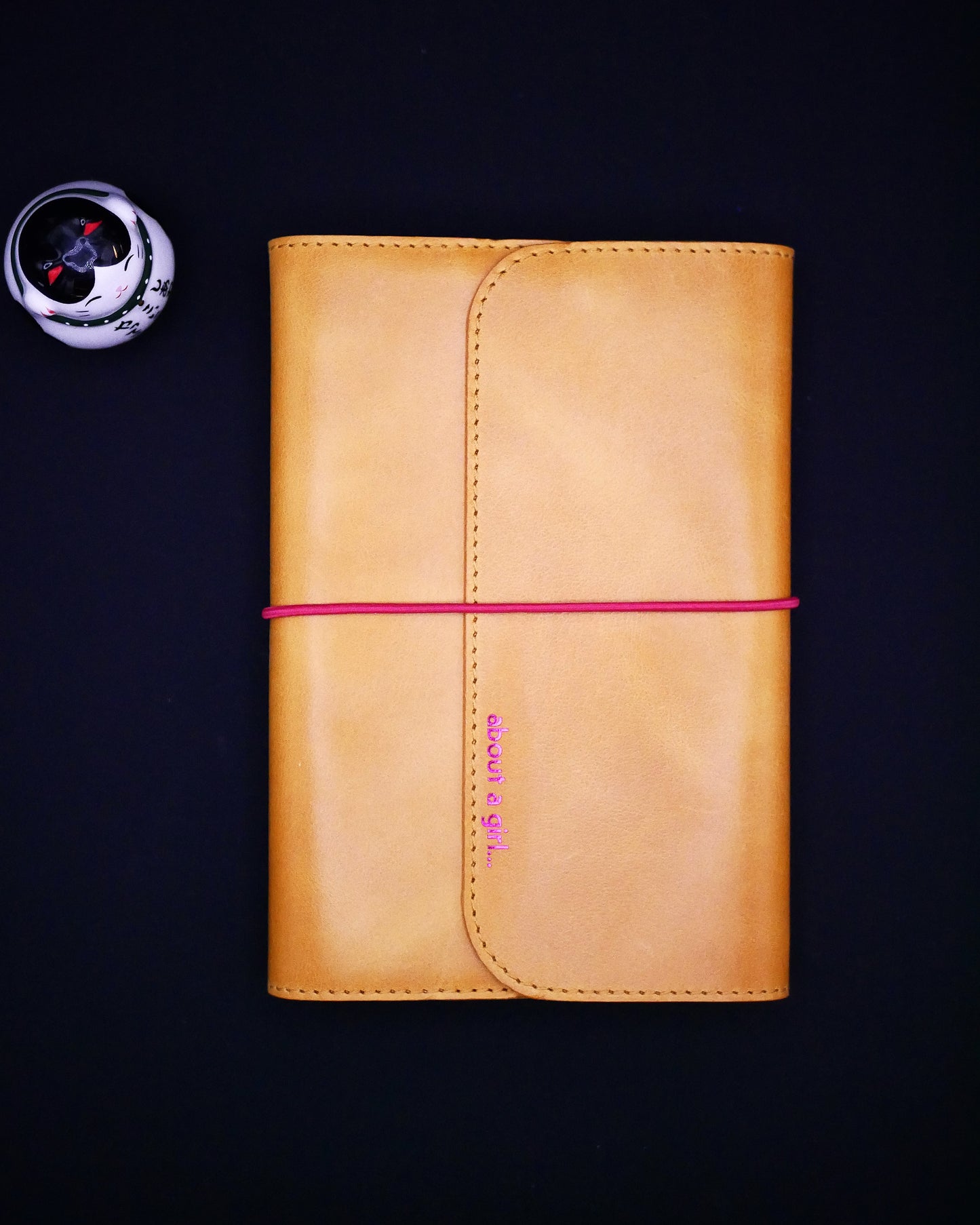Carnet en cuir Suzanne - Fabrication artisanale française - Idéal pour voyageurs & écrivains