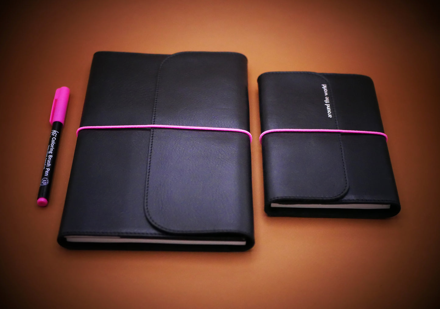 Carnet en cuir Suzanne - Fabrication artisanale française - Idéal pour voyageurs & écrivains