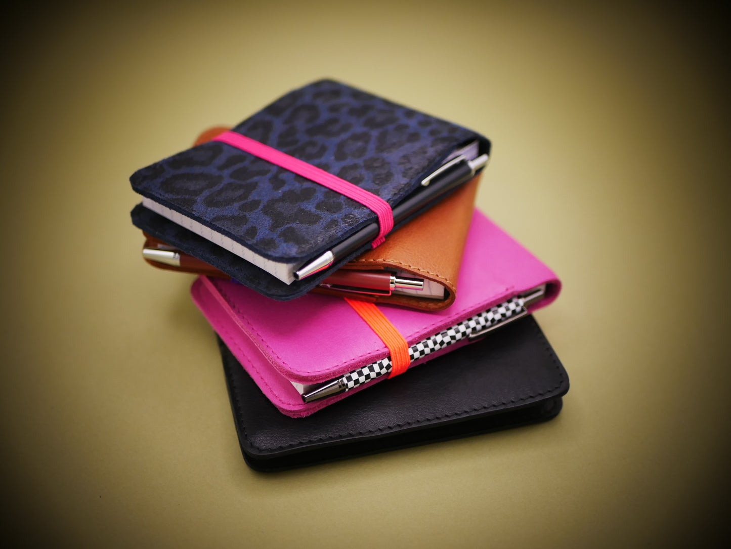 Blocs-notes en cuir