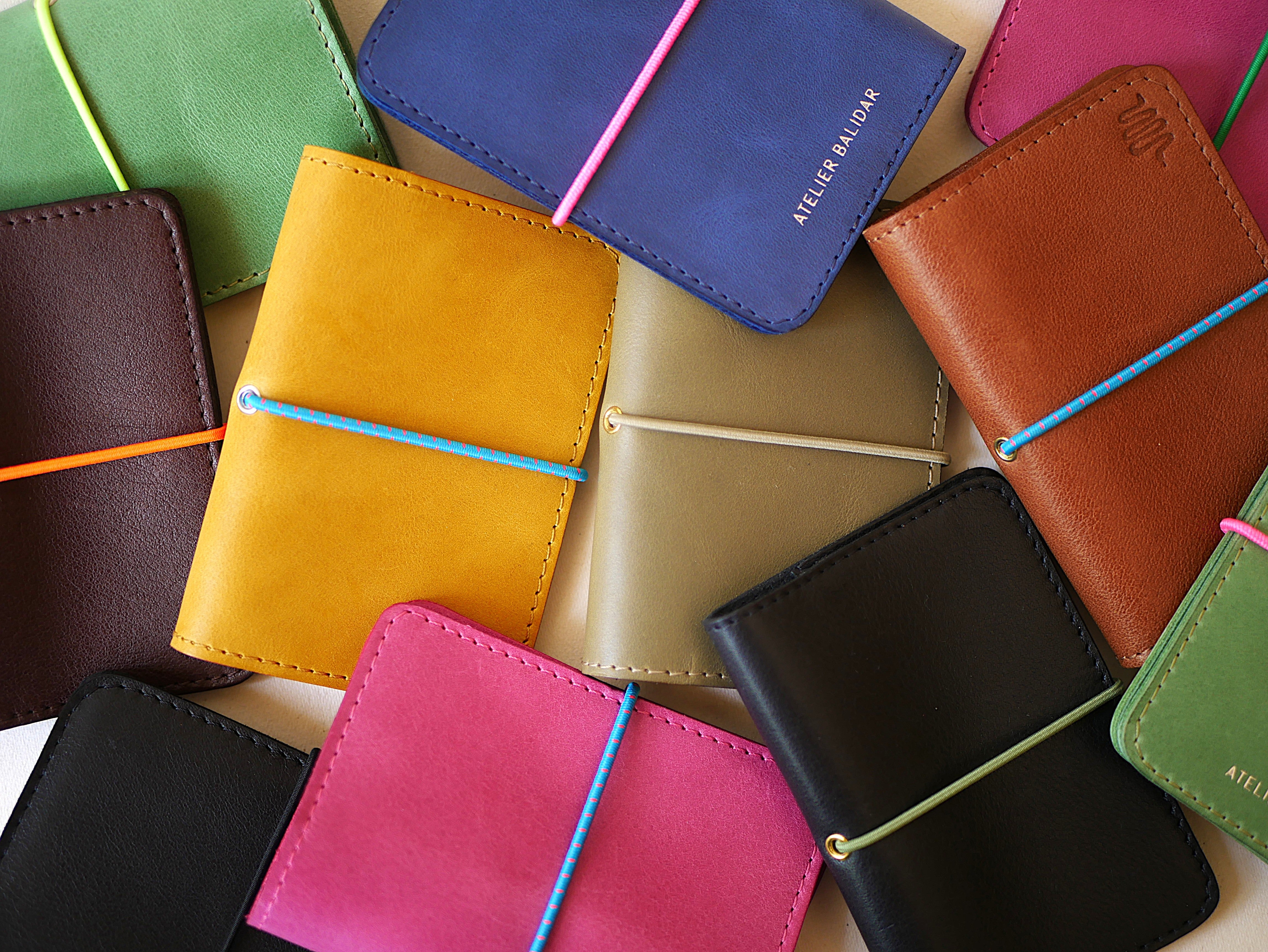 Porte-cartes en cuir personnalisable – Atelier Balidar